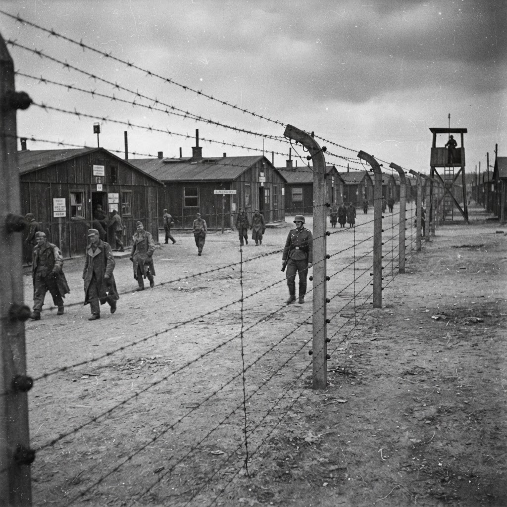 Welcome to a prisoner-of-war camp
