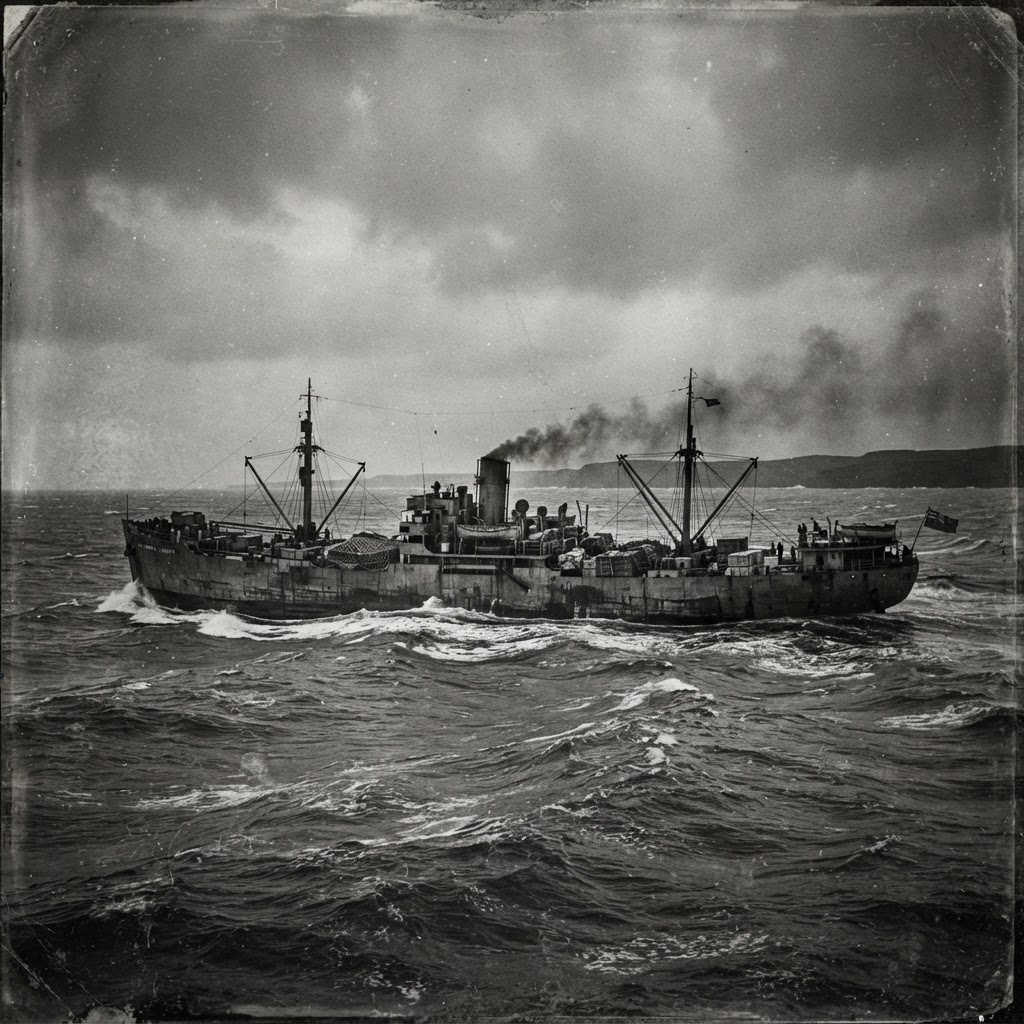 US supply ship sunk by U-boat